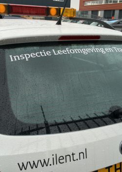 ILT voertuig Inspectie Leefomgeving en Transport